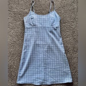 brandy melville john galt plaid colleen mini dress